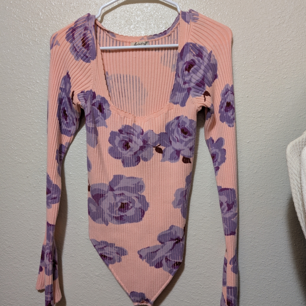 Free People Lover To Lover Bodysuit